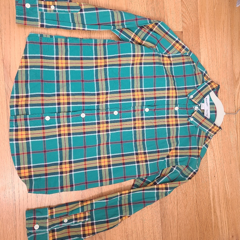 NWOT Boys Button-down Collar Shirt - Size L (10-12)
